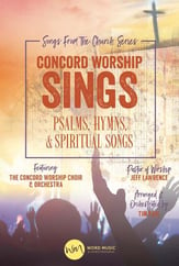 Concord Worship Sings SATB Choral Score cover